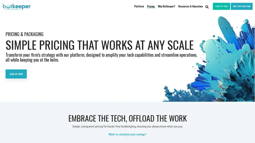 Botkeeper homepage screenshot