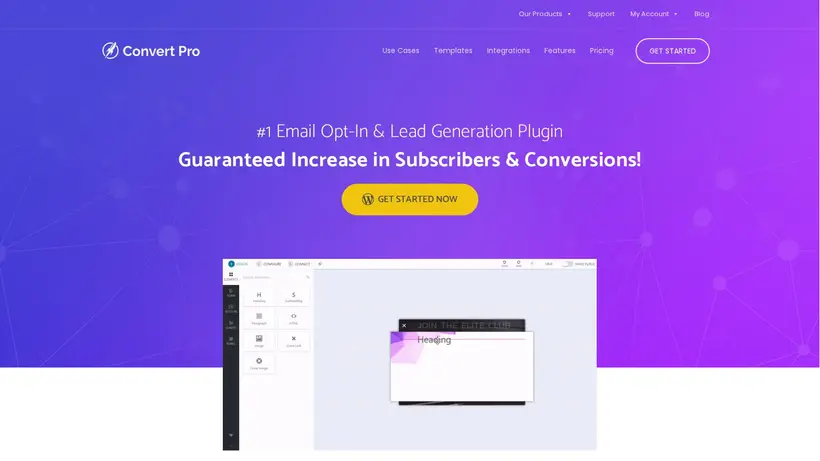 ConvertPlus homepage screenshot