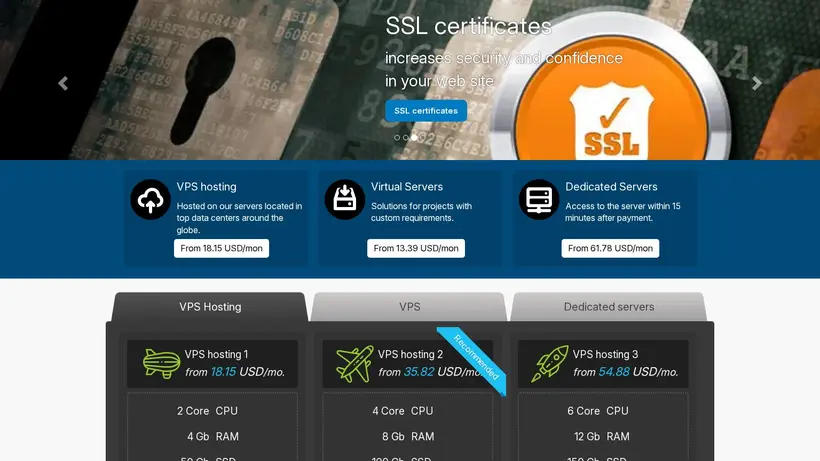 FoxCloud homepage screenshot