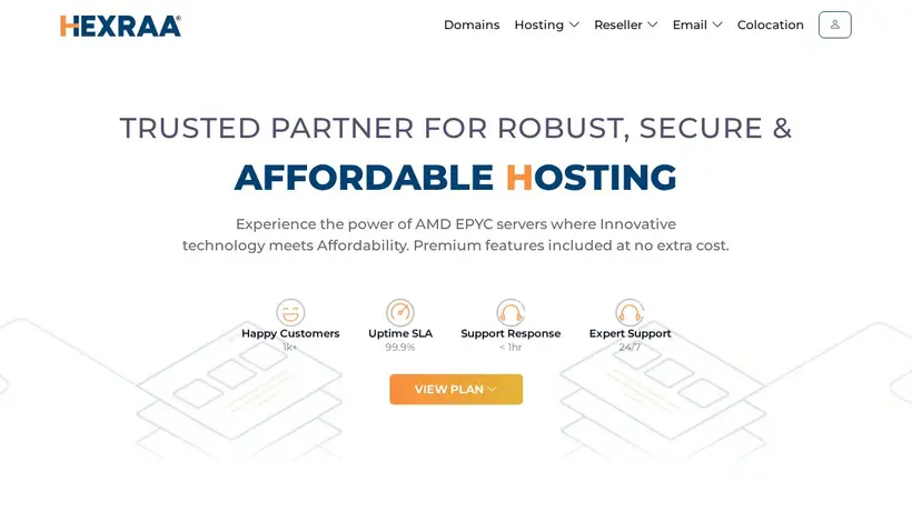 Hosti Gate homepage screenshot