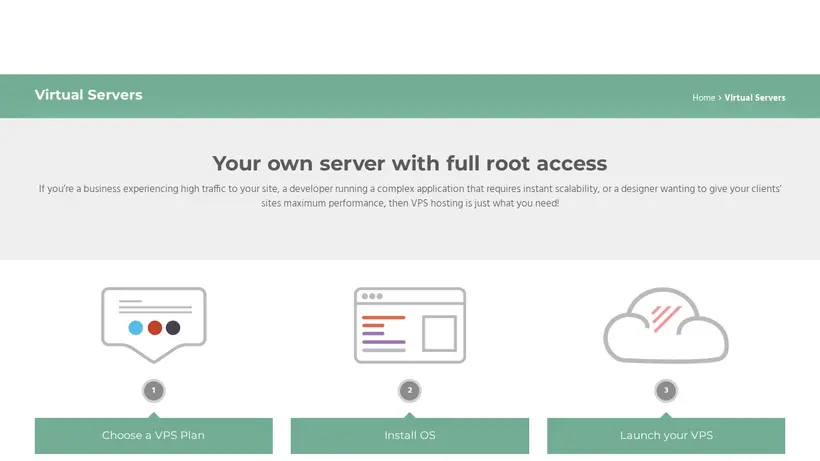Host Blast homepage screenshot