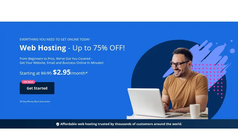 Host Hero homepage screenshot