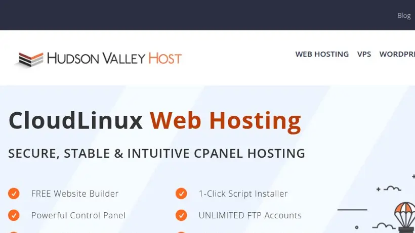 Hudson Valley Host homepage screenshot