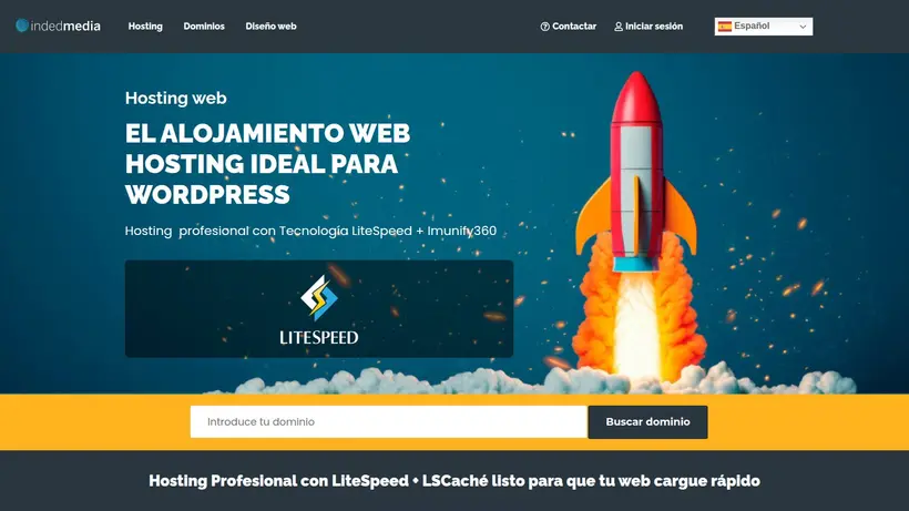 Indedmedia homepage screenshot