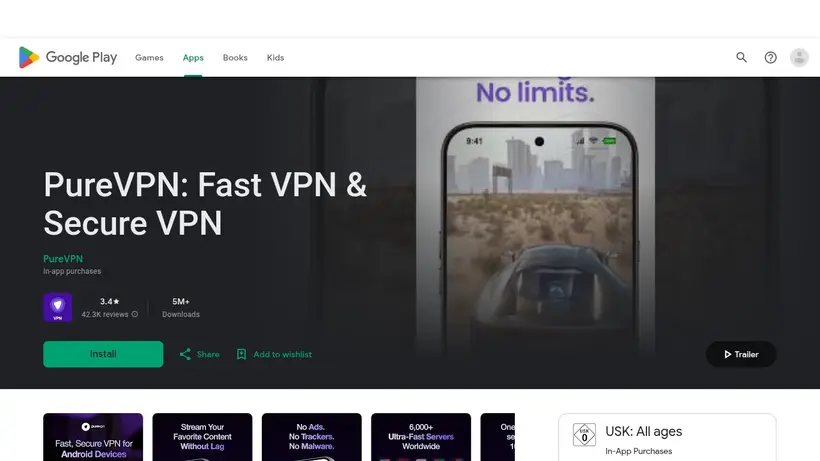 Ivacy VPN homepage screenshot