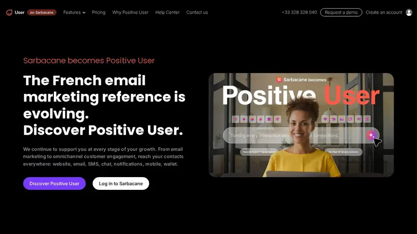 Mailify homepage screenshot