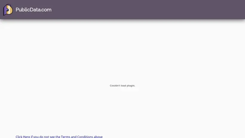 PublicData homepage screenshot