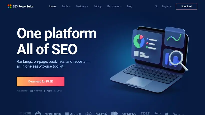 SPS-Software homepage screenshot