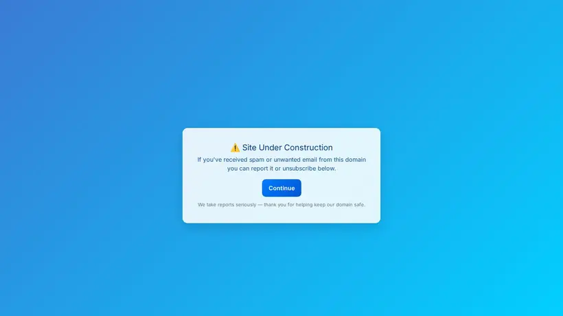 SytesHosting homepage screenshot