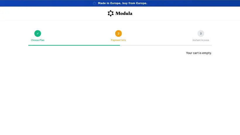 WP Modula homepage screenshot