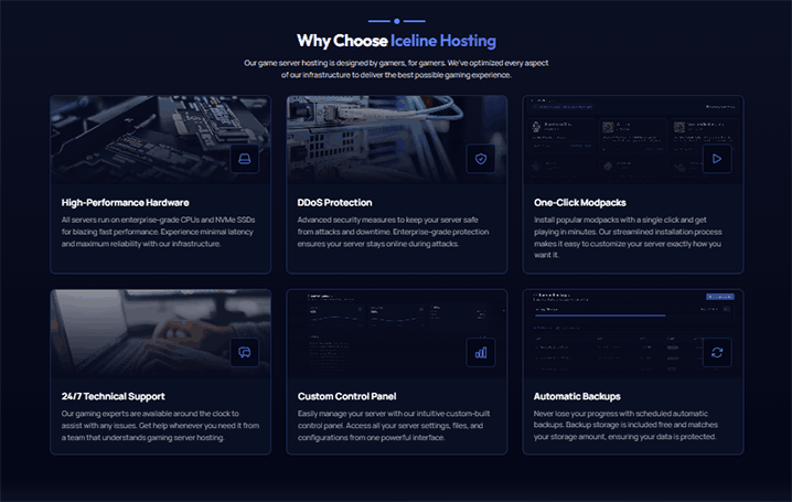 Why Iceline-Hosting Fits Game Buyers