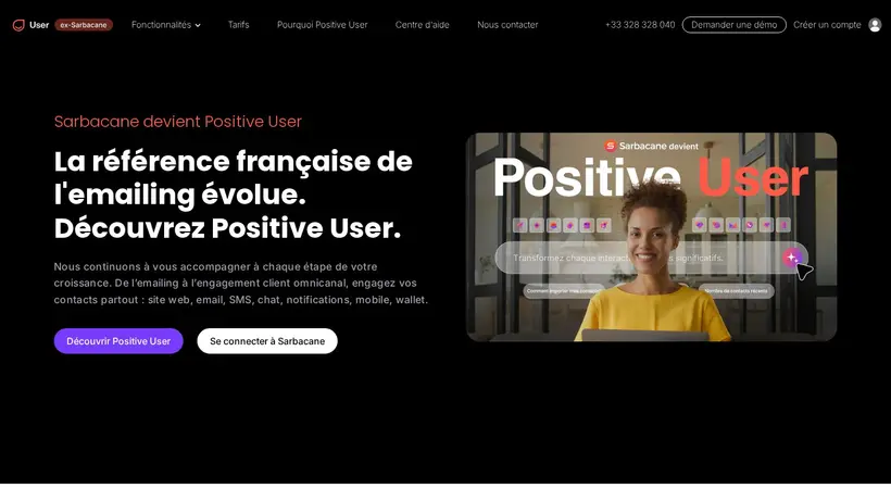 Jackmail homepage screenshot