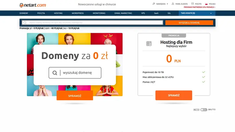 Linux.pl homepage screenshot