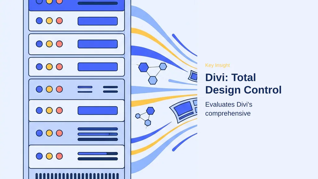 Editorial illustration for Divi: Total Design Control