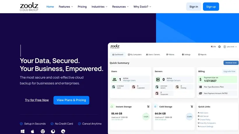 Big MIND homepage screenshot