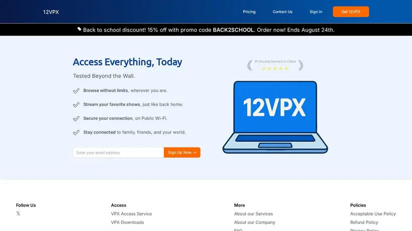 Block This homepage screenshot