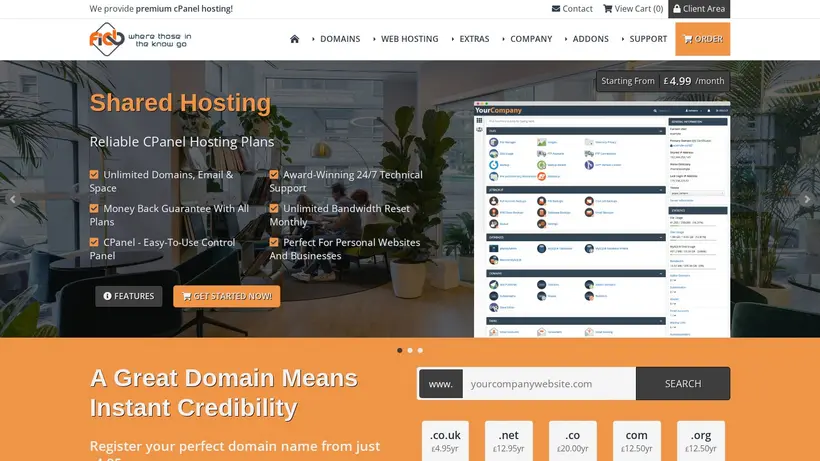 FidoNet homepage screenshot
