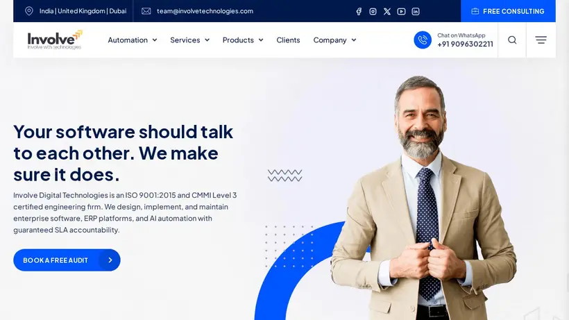 Fileian homepage screenshot