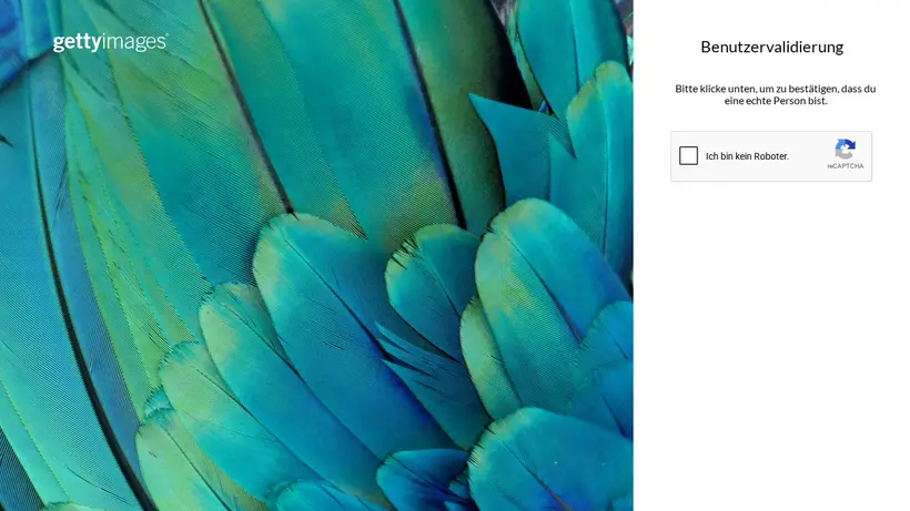 GettyImages homepage screenshot