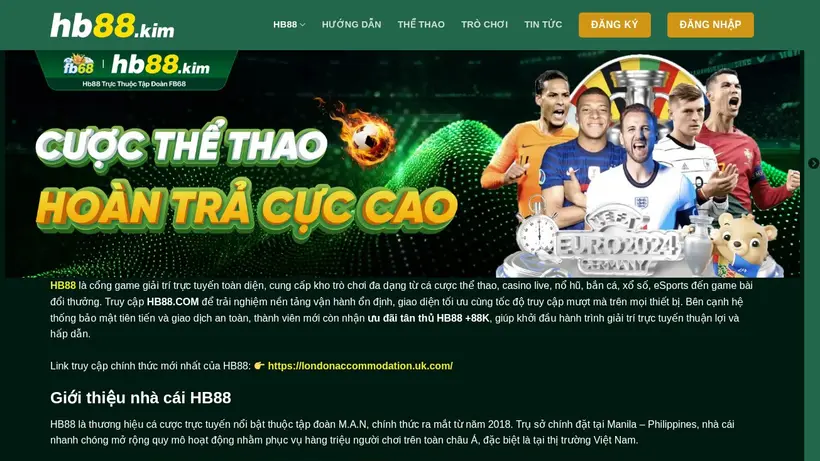Hosting Papa homepage screenshot