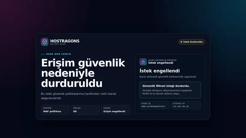 Host Ragons homepage screenshot