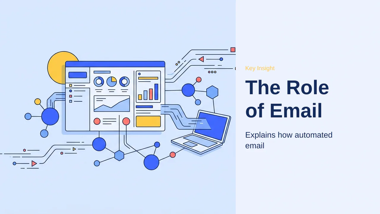 Editorial illustration for The Role of Email Automation in Modern Business