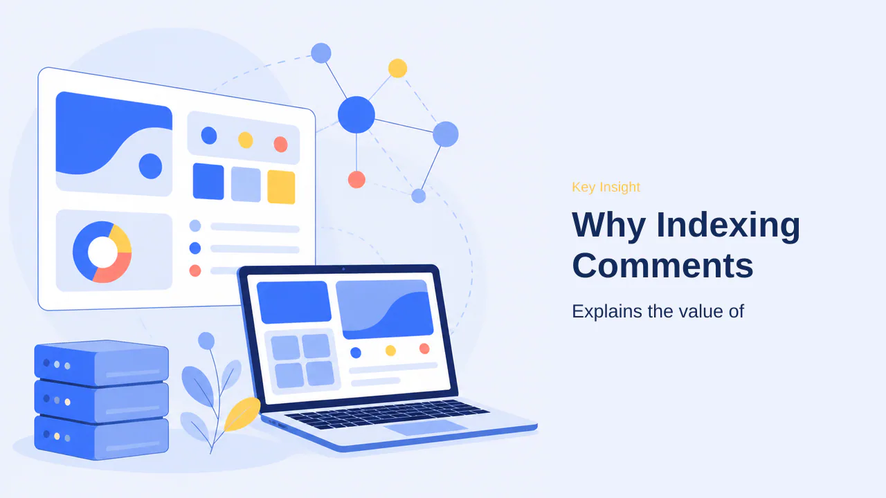 Editorial illustration for Why Indexing Comments Matters for Your Site