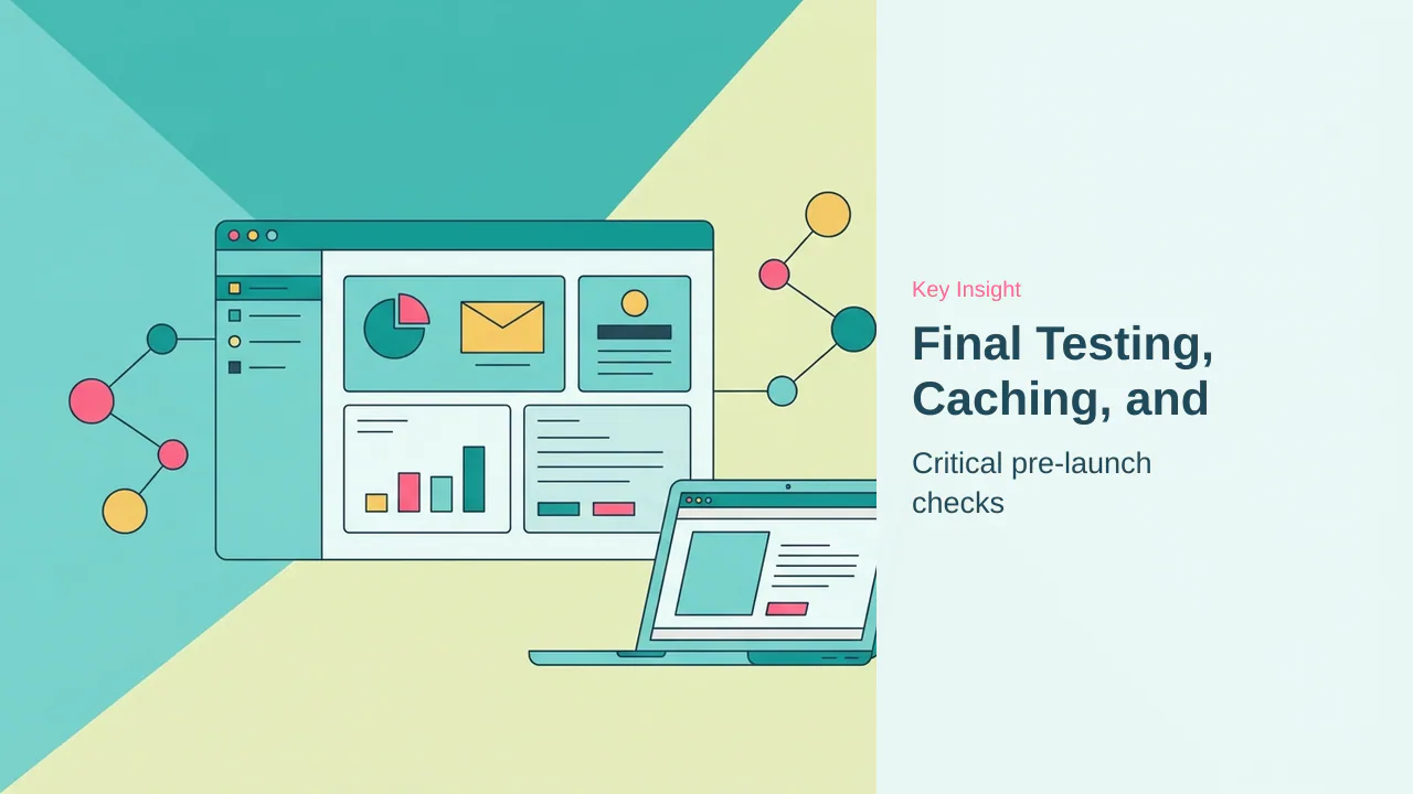 Editorial illustration for Final Testing, Caching, and Deployment