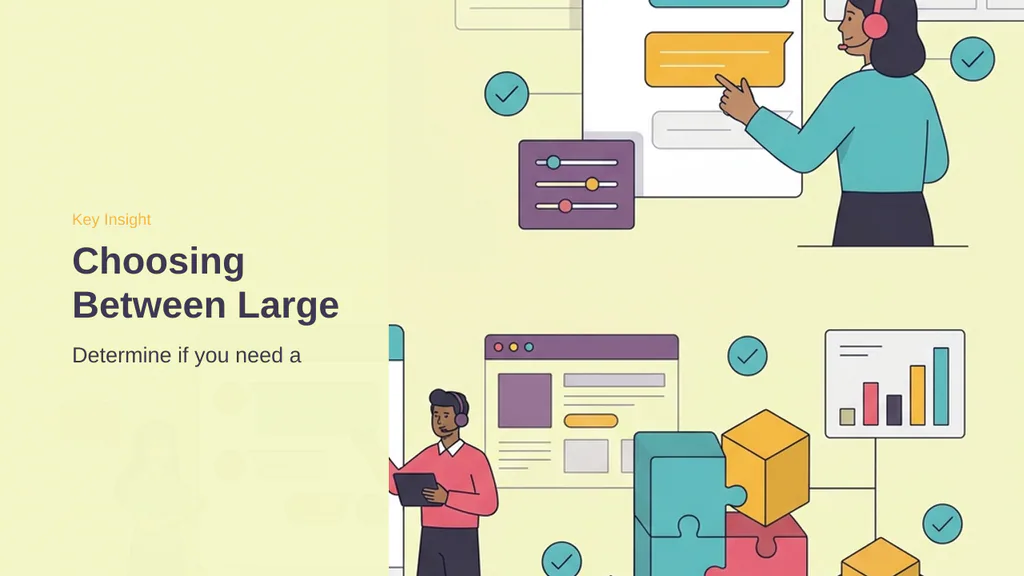 Editorial illustration for Choosing Between Large Providers and Full-Service Hosts