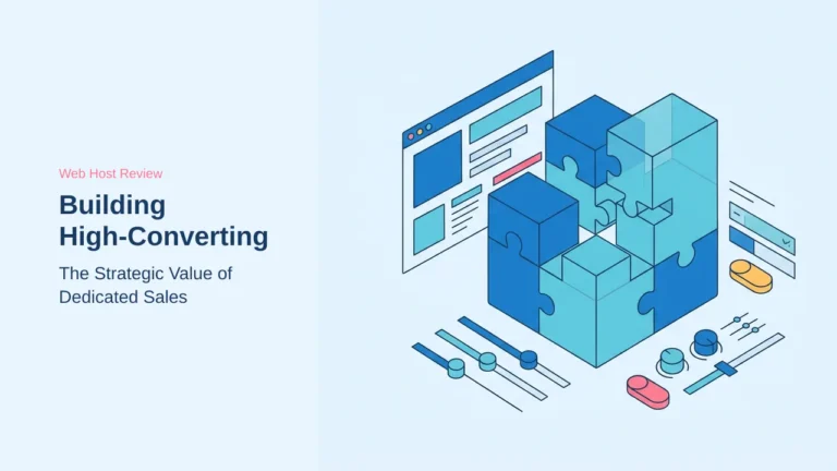 Editorial illustration for Building High-Converting WordPress Sales Pages: A Technical Guide