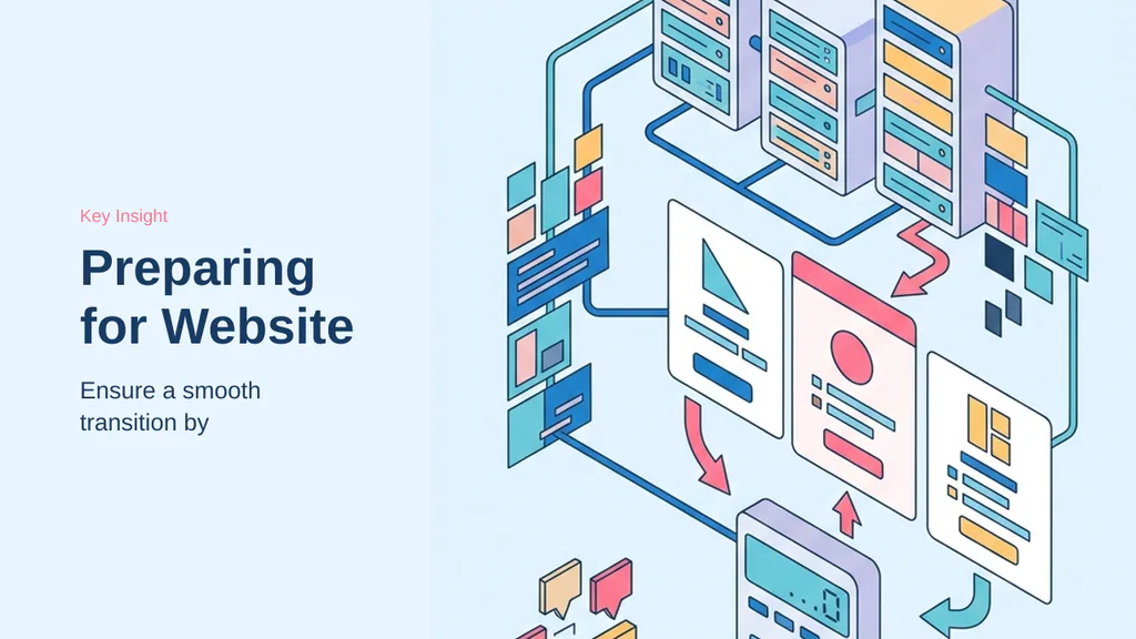 Editorial illustration for Preparing for Website Redesigns and Migrations