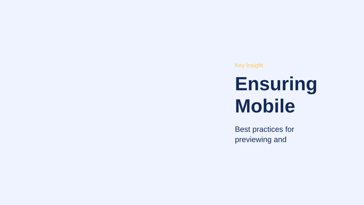 Editorial illustration for Ensuring Mobile Responsiveness