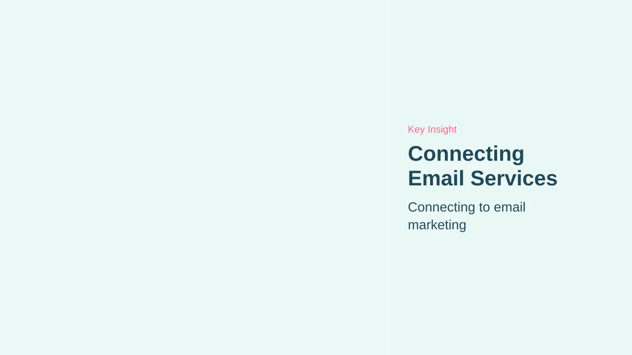 Editorial illustration for Connecting Email Services and Configuring Settings