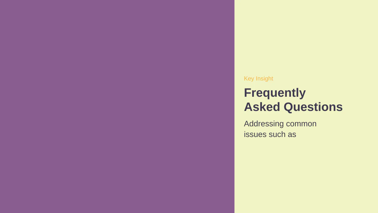 Editorial illustration for Frequently Asked Questions