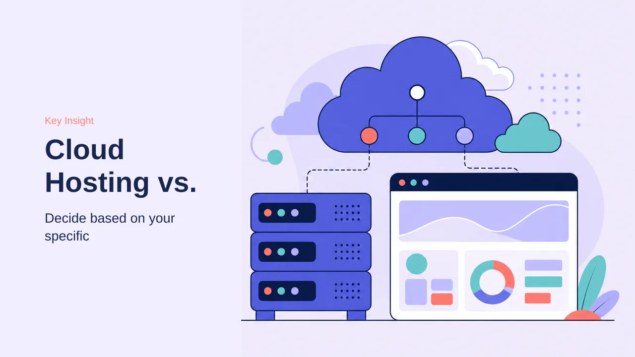 Editorial illustration for Cloud Hosting vs. Traditional Hosting