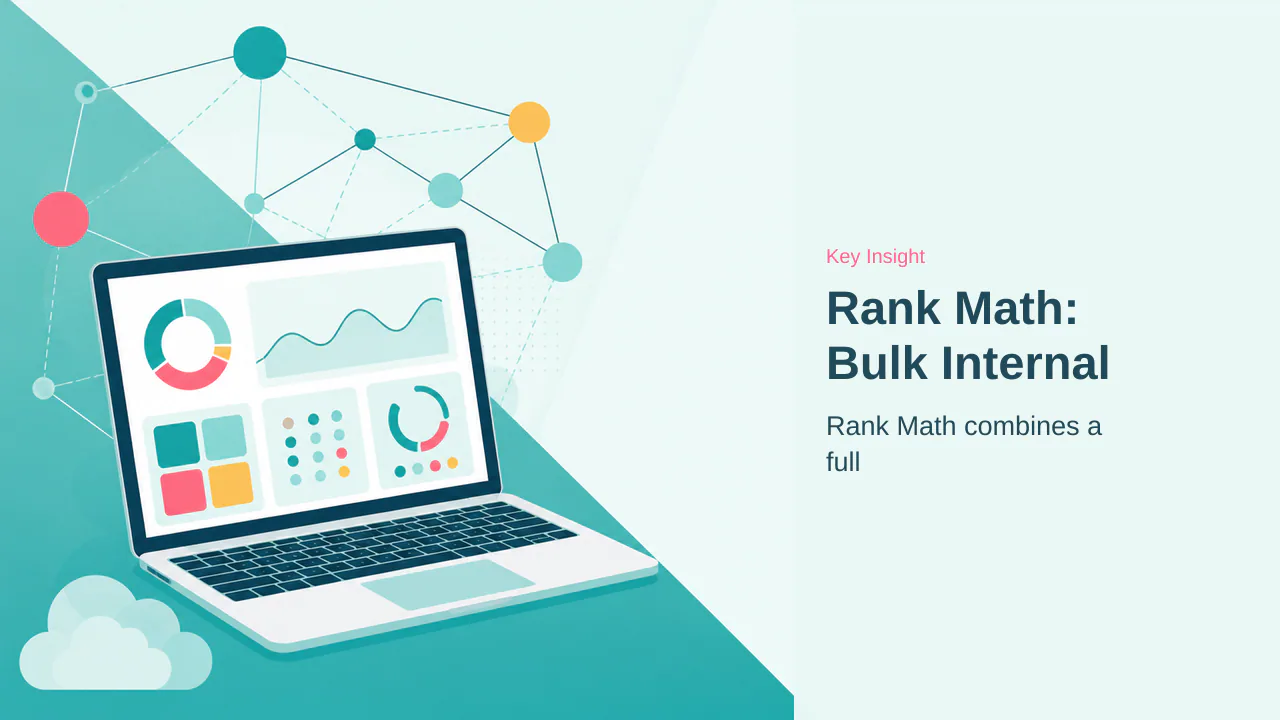 Editorial illustration for Rank Math: Bulk Internal Link Audits
