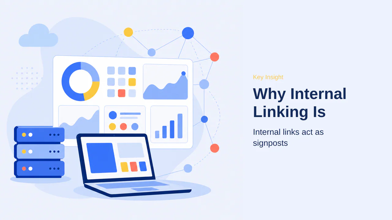 Editorial illustration for Why Internal Linking Is the Ultimate SEO Shortcut