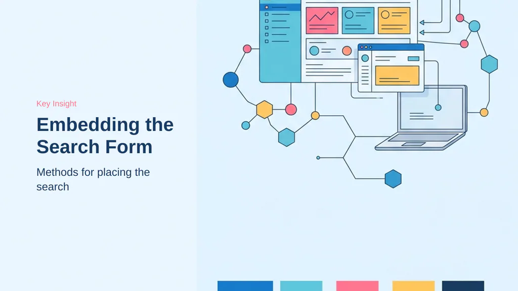 Editorial illustration for Embedding the Search Form on Your Site