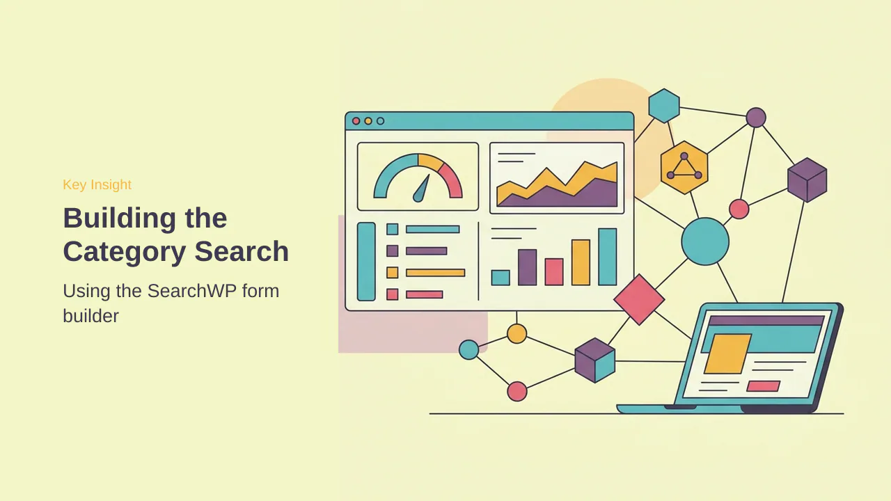 Editorial illustration for Building the Category Search Form