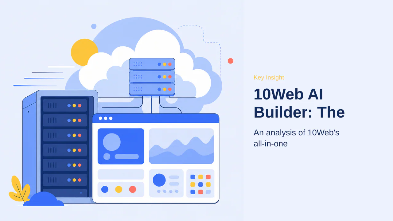 Editorial illustration for 10Web AI Builder: The Best for Performance