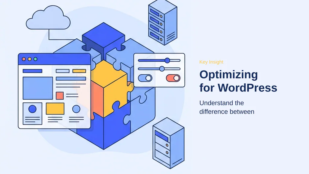 Editorial illustration for Optimizing for WordPress Workloads