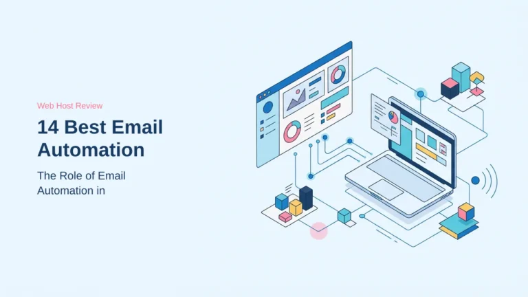 Editorial illustration for 14 Best Email Automation Tools for Small Business Growth