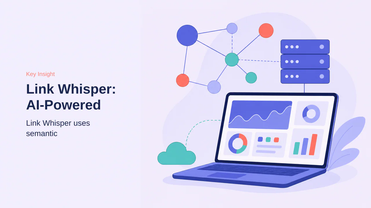 Editorial illustration for Link Whisper: AI-Powered Semantic Linking