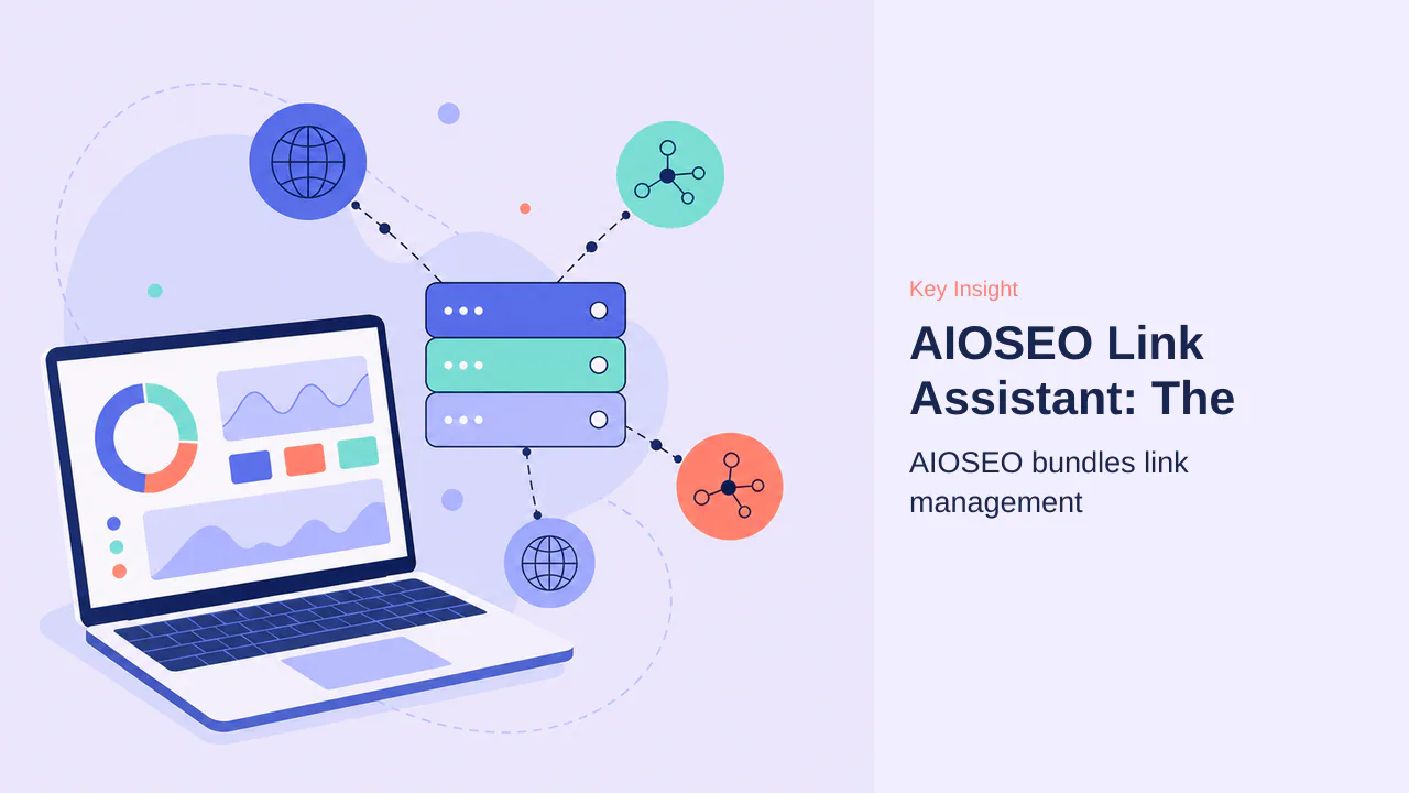 Editorial illustration for AIOSEO Link Assistant: The All-in-One Toolkit
