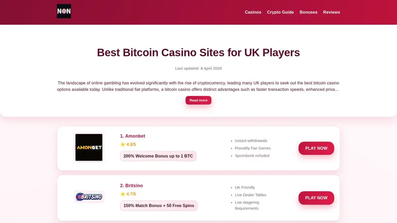 Web Sound UK homepage screenshot